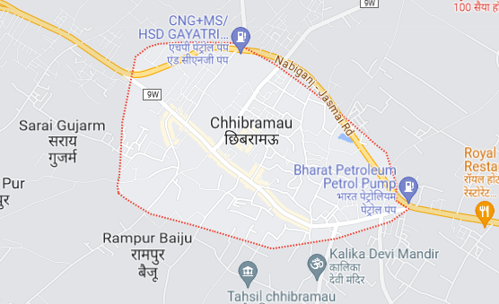 Chhibramau google map