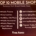 Top 10 mobile shop Chhibramau visiting card