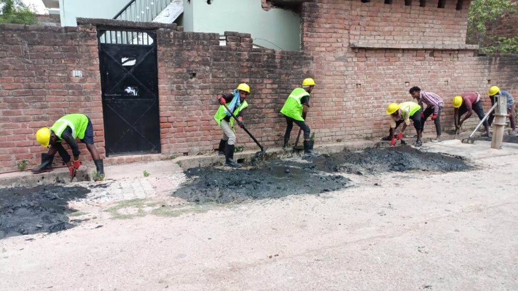 chhibramau nagar palika naali safai jalbharav samasya 2025